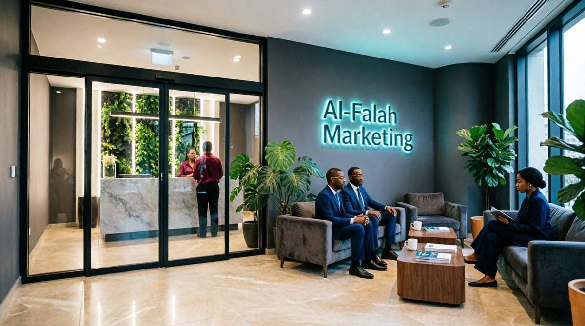 Al-Falah office lobby