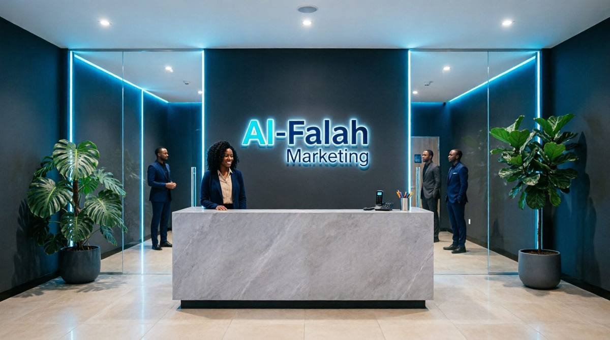 Reception desk
